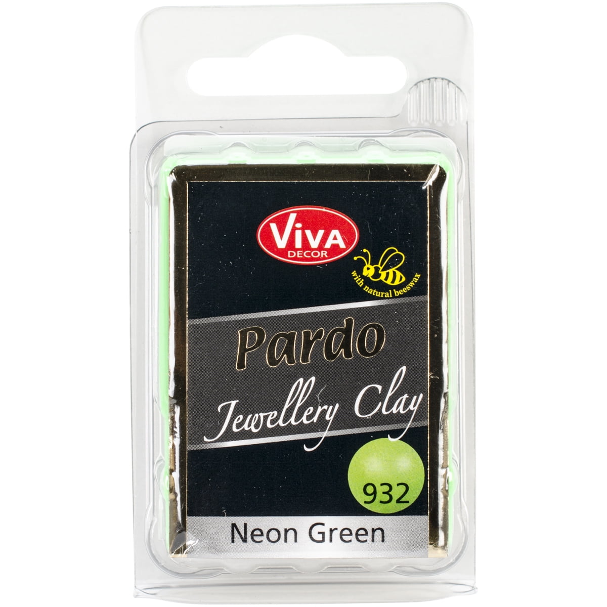 Pardo Jewelry Clay 56g-neon Green