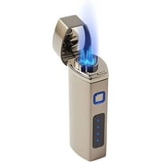 Pardo Torch Lighter Triple Jet Flame Refillable Butane Electronic Ignition