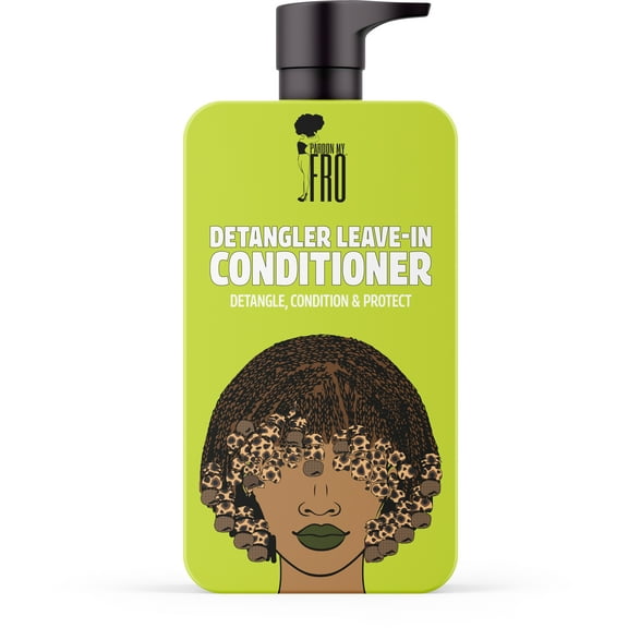 Pardon My Fro Detangling Leave-In Conditioner, 12 Oz..