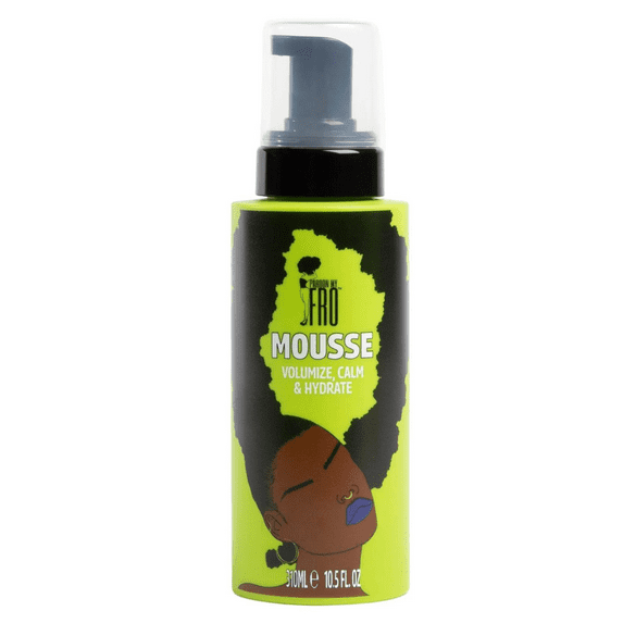 Pardon My Fro Hair-Mousse 10.5 oz., Hydrating, Dry, Frizzy Hair, Unisex