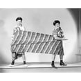 thumbnail image 1 of Pardon My Sarong From Left: Bud Abbott Lou Costello 1942 Photo Print (14 x 11), 1 of 2