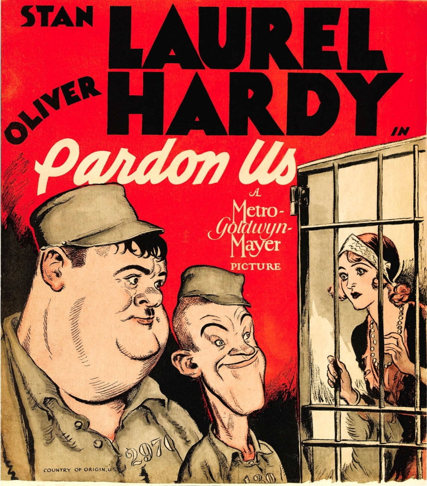 Pardon Us Canvas Art - (11 x 17)