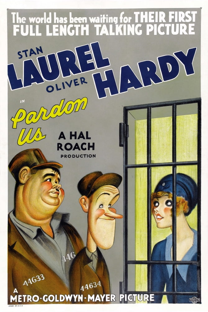 Pardon Us Canvas Art - (24 x 36)