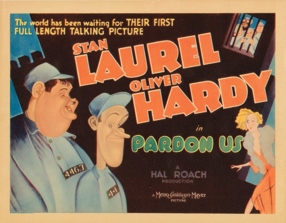 Pardon Us Canvas Art - (28 x 22)