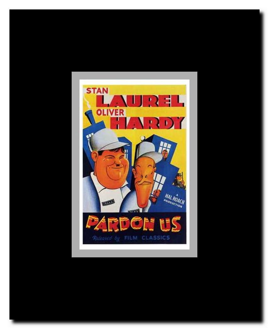 Pardon Us Framed Movie Poster