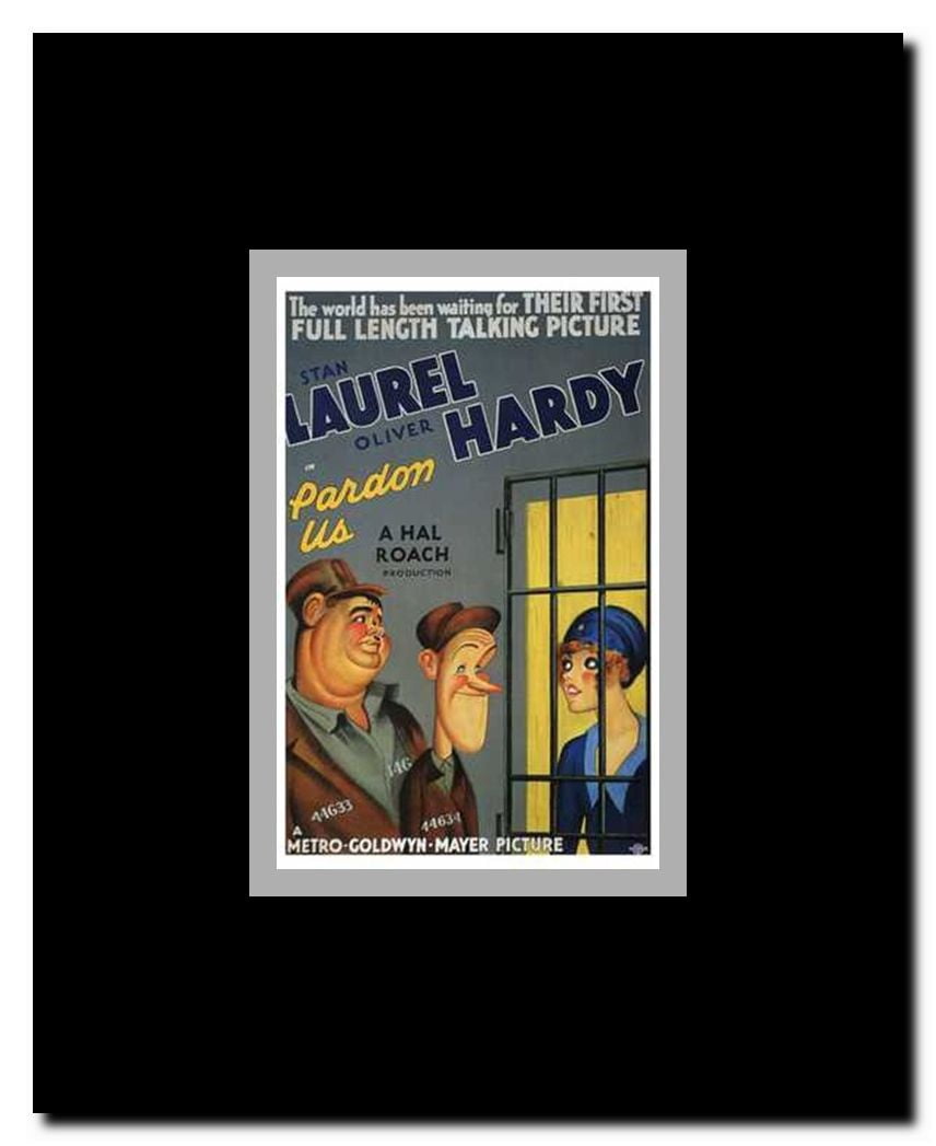 Pardon Us Framed Movie Poster