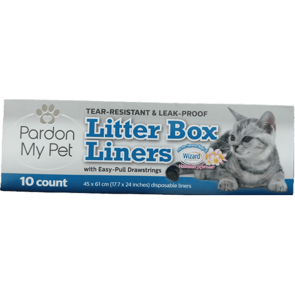 Pardon my Pet litter box liners