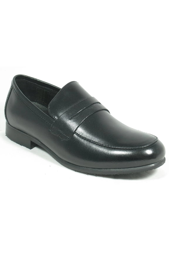 PT1878 (PT6353) Boys Penny Loafer Dress Slip On Shoe (PT4)