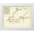 thumbnail image 1 of Paredes 14x12 White Modern Wood Framed Museum Art Print Titled - Pensacola Bay Florida - Paredes 1780, 1 of 4