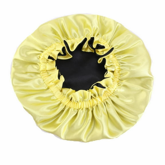 Parent Child Lace Satin Nightcap Imitation Silk Hair Design Sleeping Cap for Ladies and Kids