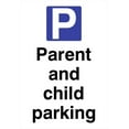 thumbnail image 1 of Parent And Child Parking P Sign Parking Signs & Permits Metal Sign Tin Sign 8x12 Inch - Caution Safety Warning Security Signs Indoor & Outdoor Signs for Home, Office, Work, 1 of 5