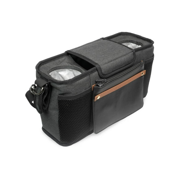 Parent Console with Insulated Stroller Cup Holders - Small