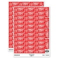thumbnail image 1 of Parent Copy Teacher Student School Sticker Set - Red - Gloss Finish - 1.5" Small, 1 of 7