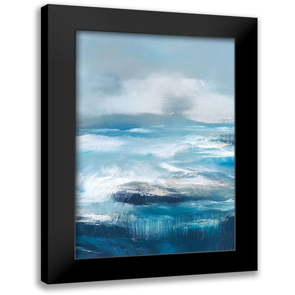 Parent, Joanne 11x14 Black Modern Framed Museum Art Print Titled - Storm Surf II