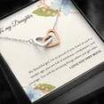thumbnail image 1 of Parent and Daughter Special Bond Interlock Hearts Necklace, 1 of 9