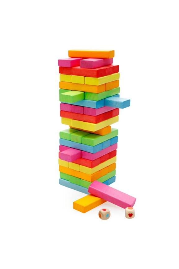Parent-child stacking building block toys