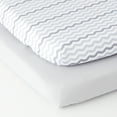 thumbnail image 1 of Parent's Choice Playard Crib Sheets, Neutral, 2 Pack, 1 of 5