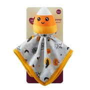 Parent's Choice 12" x 12" Halloween Lovey Security Blanket, Gray