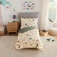 thumbnail interactive-video image 1 of Parent's Choice 2-Piece Toddler Bedding Set, Dino, 1 of 8