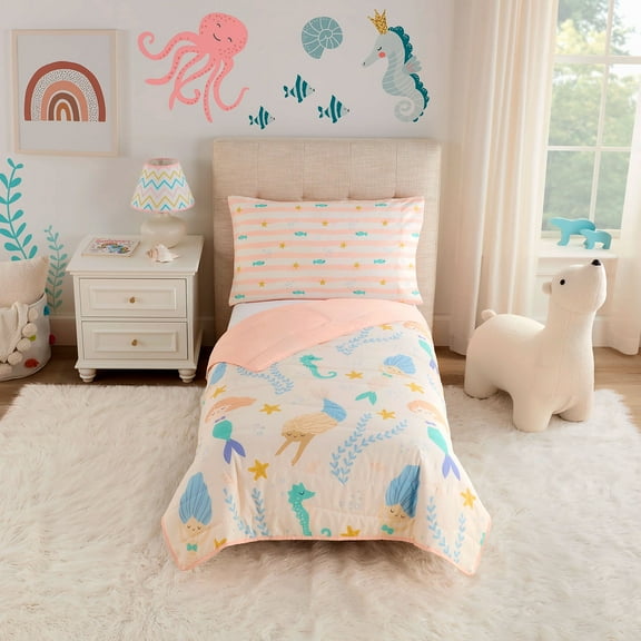 Parent's Choice 2-Piece Under the Sea Toddler Bedding Set