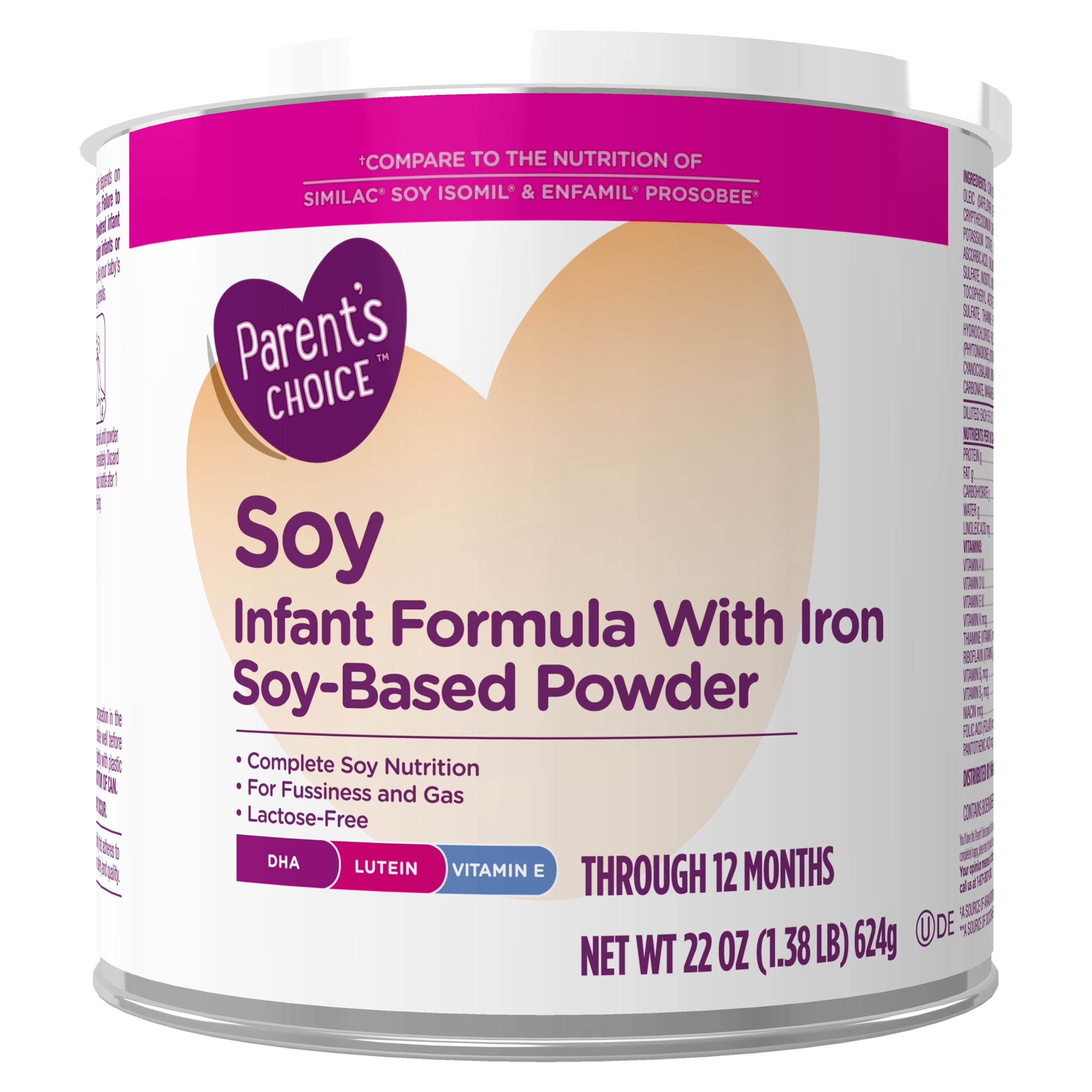 Parent's choice cheap soy formula