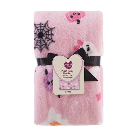 Parent's Choice 30" x 36" Ghost Baby Blanket, Pink