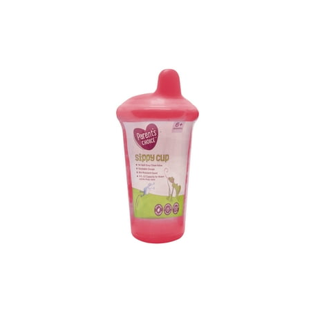 Parent's Choice 6+ Months Sippy Cup, Red, 9 oz