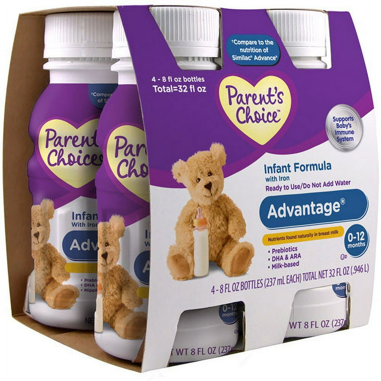 Parent s Choice Advantage Liquid Baby Formula 32 oz Bottle 4