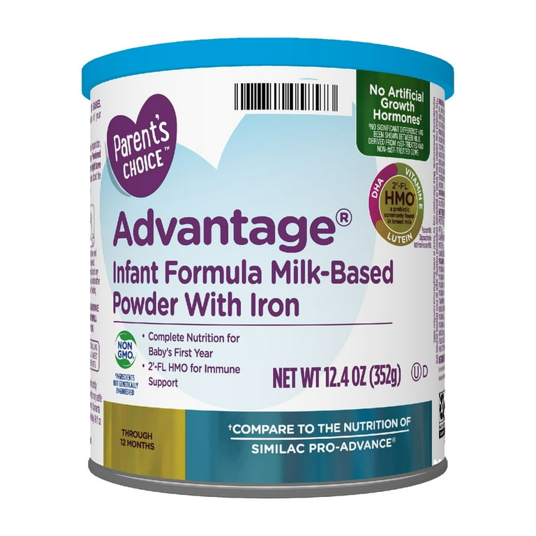 Parent s Choice Advantage Non GMO Milk based Powder Baby Formula