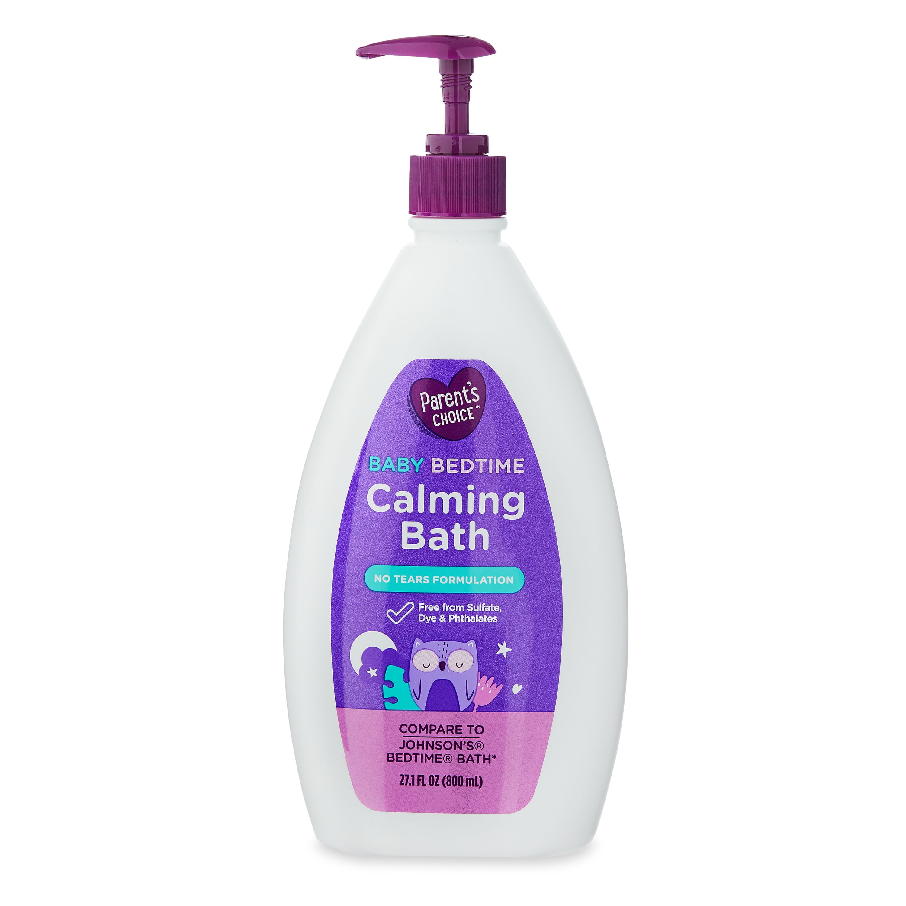 Parent's Choice Baby Bedtime Calming Bath, 27.1 oz 