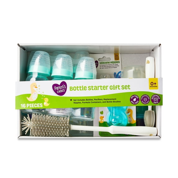 Baby Blanket Bottles Gift Set