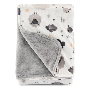 Parent's Choice Baby Boy or Girl Unisex Premium Ultra Soft Plush Sheep Blanket