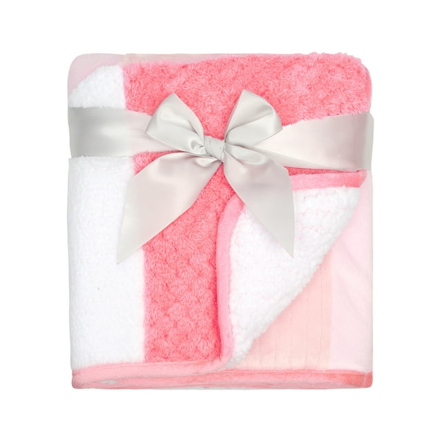 Parent´s Choice Baby Girl Premium Ultra Soft Patchwork Blanket ...