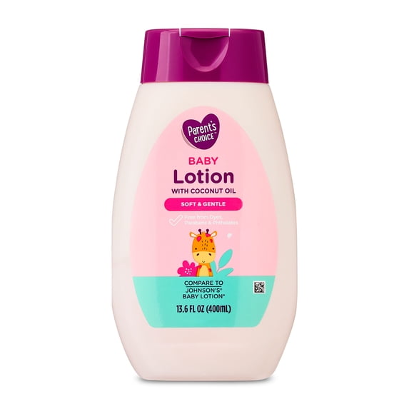 Parent's Choice Baby Lotion with Coconut Oil, 13.6 fl oz