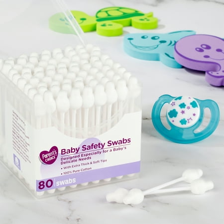 (4 pack) Parent's Choice Baby Safety Swabs, 80 Count