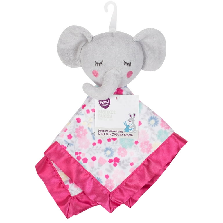 Parent s Choice Baby Security Blanket Buddy Bella Elephant Walmart