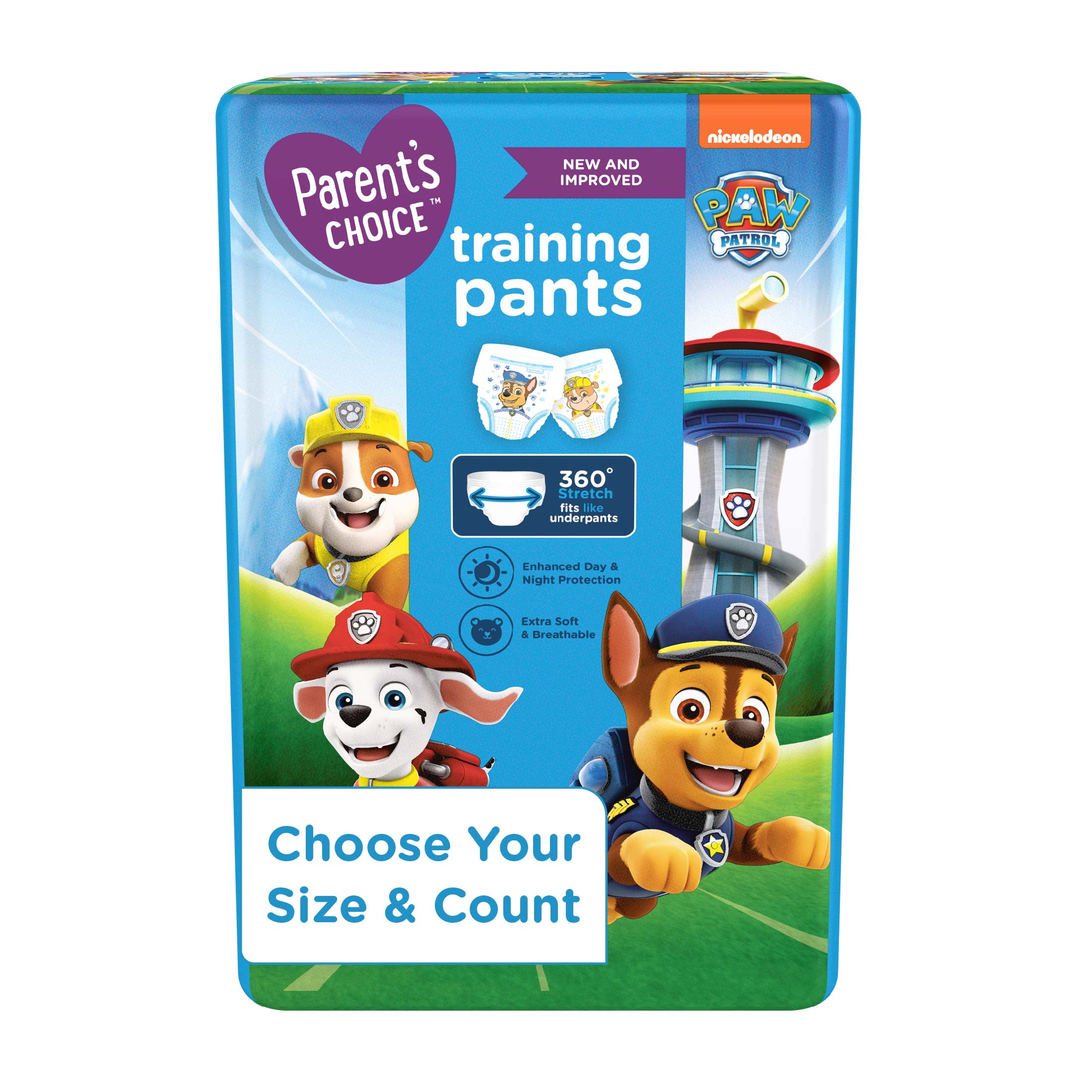 Parent's Choice Boys Training Pants, 2T/3T, 24 Count (Select for More Options)