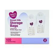 Parent s Choice Breast Milk Storage Bags, 6 oz, 100 Count
