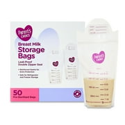 Parent s Choice Breast Milk Storage Bags, 6 oz, 50 Count