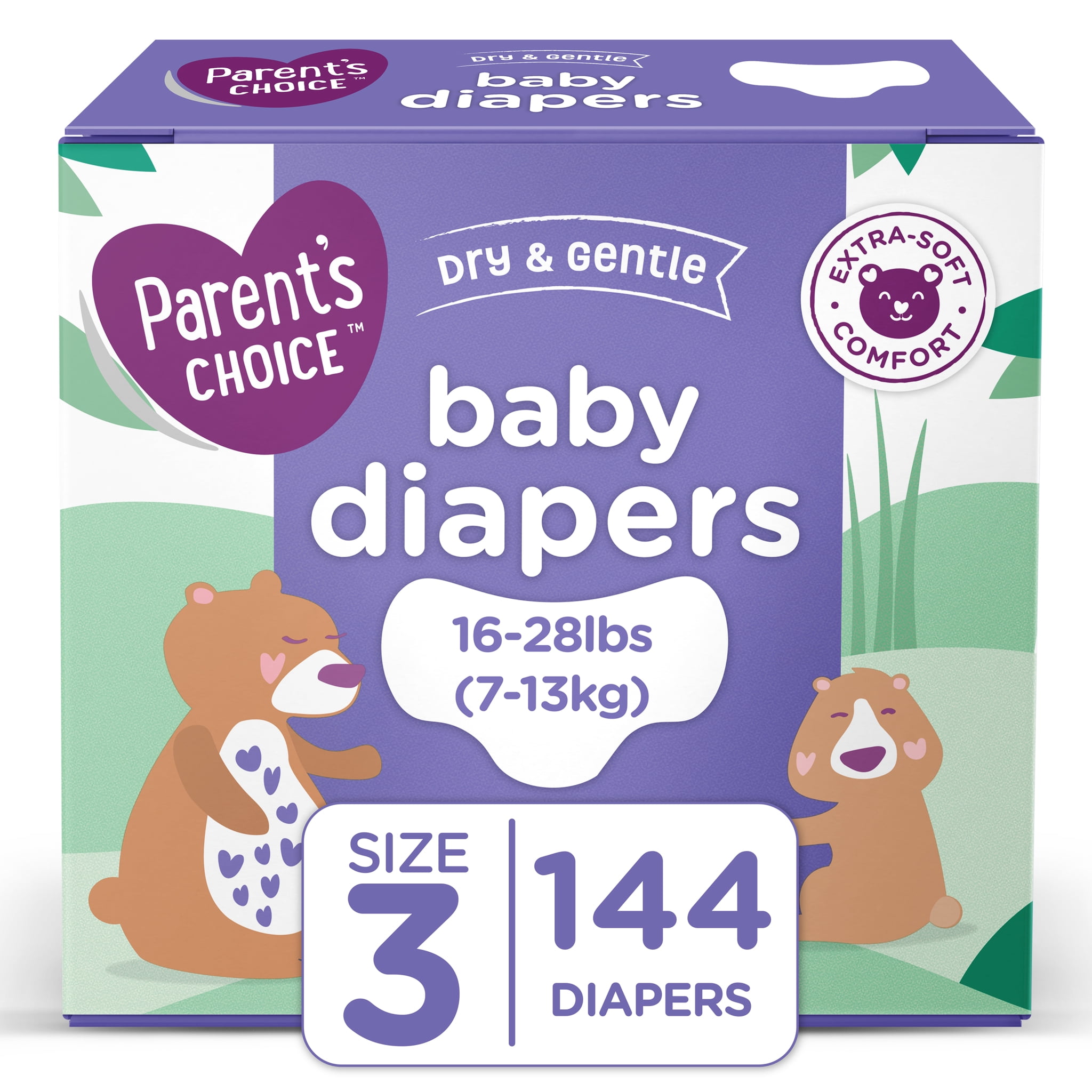Parent's Choice Diapers (Choose Your Size & Count)