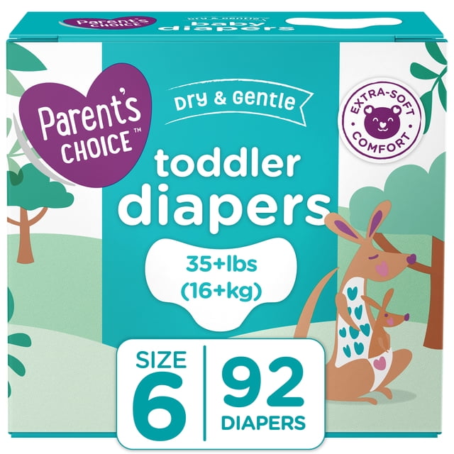 Parents' Choice Display Parent's Choice Diapers (Choose Your Size & Count) - Walmart.com