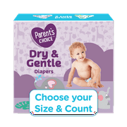 Parents Choice Dry & Gentle Diapers Choose Your Size & Count