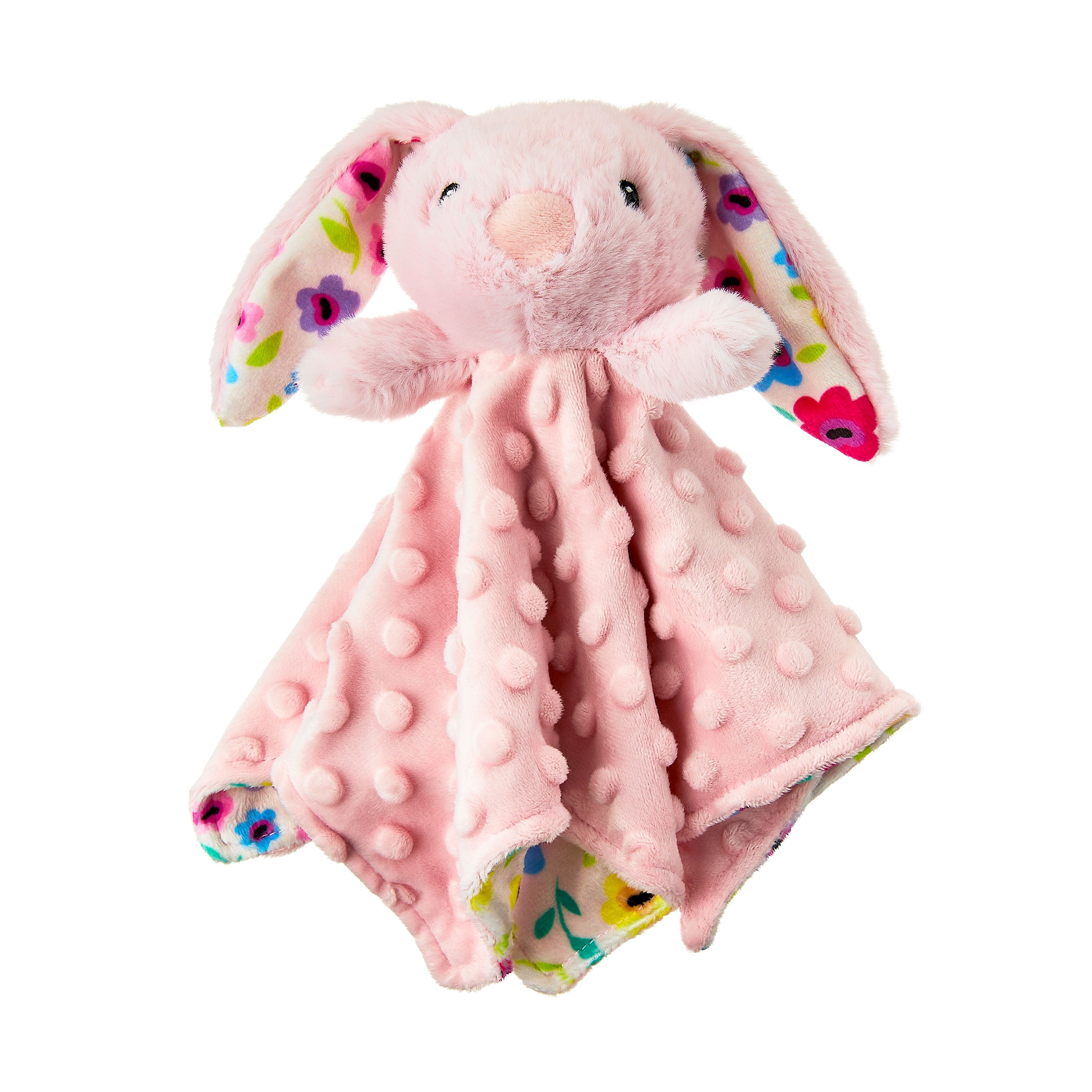 Parent's Choice Easter Plush Bunny Lovey Baby Security Blanket for Girls, 1 Count