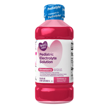 Parent's Choice Electrolyte Solution, Strawberry, 33.8 fl oz Bottle