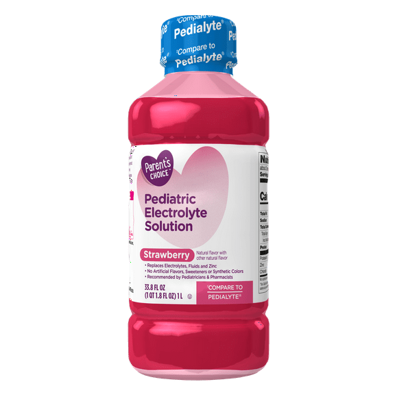 Parent's Choice Electrolyte Solution, Strawberry,  1 Liter