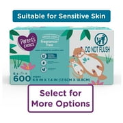 Parent's Choice Fragrance Free Baby Wipes, 600 Count (Select for More Options)