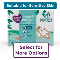 Parent's Choice Fragrance Free Baby Wipes, 900 Count (Select for More Options)