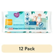 (12 pack) Parent's Choice Fragrance Free Baby Wipes, Travel-Pack, 50 Count (Select for More Options)