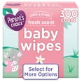 thumbnail image 1 of Parent's Choice Fresh Scent Baby Wipes, 300 Count, 1 of 13