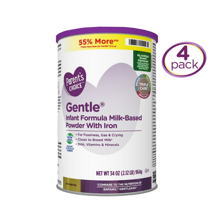 Parent's Choice Non-GMO Complete Comfort Infant Formula, 22.5 oz Canister 